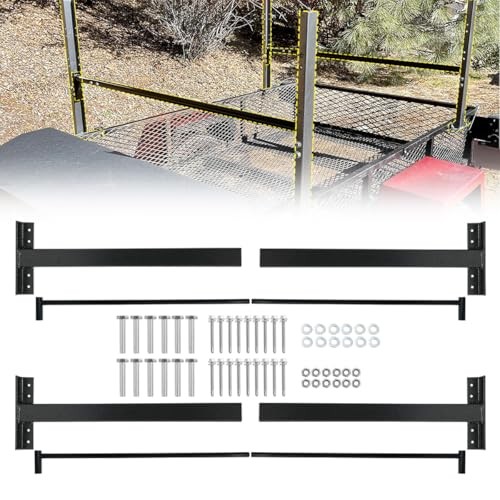 Adjustable Roof Ladder Racks for 4'-7' Enclosed Trailers/Cargo Vans/Trucks: