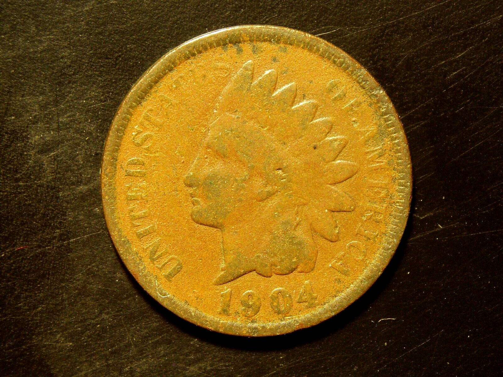 1904  INDIAN HEAD CENT #12