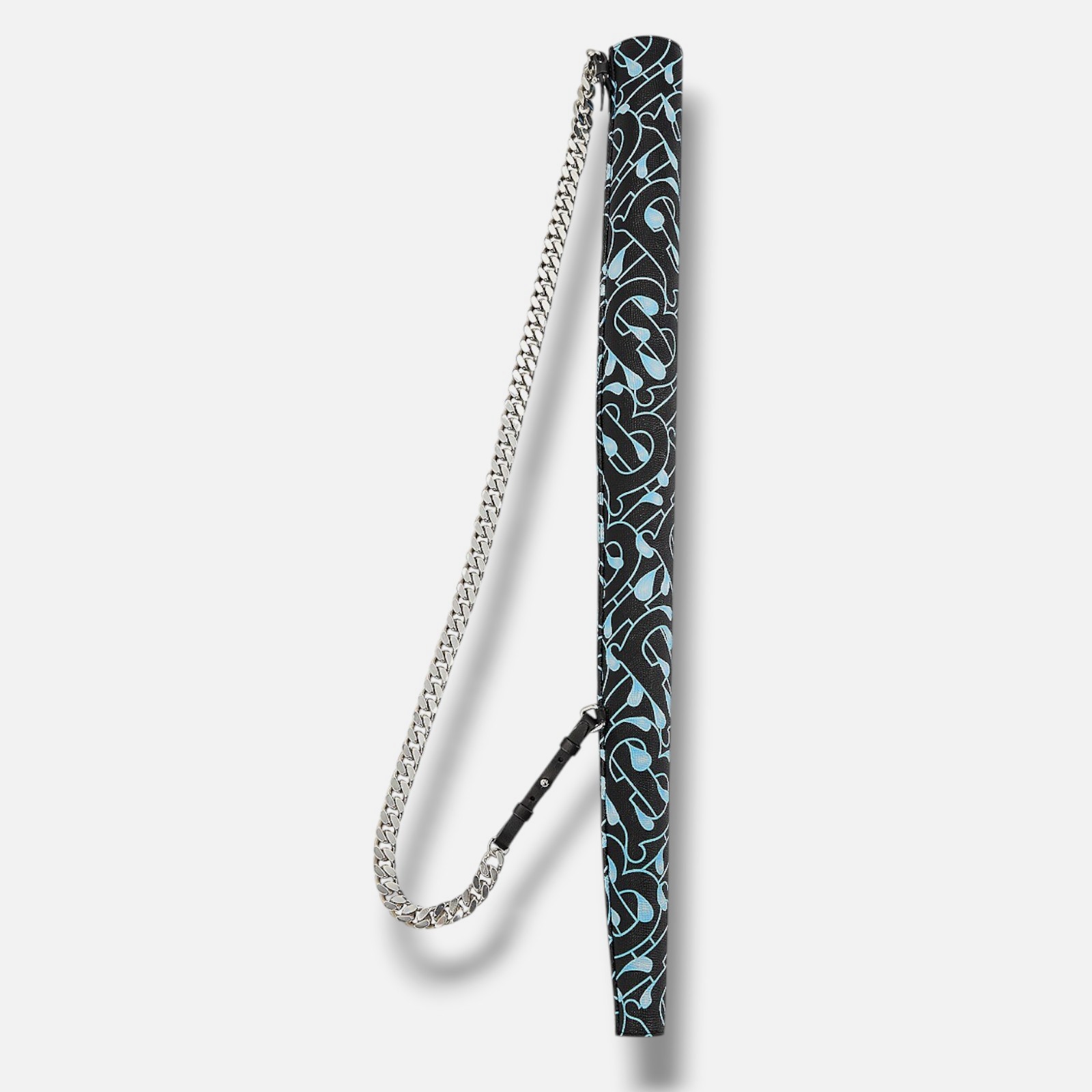 Burberry Black Rain Capsule Monogram Print Umbrella Case