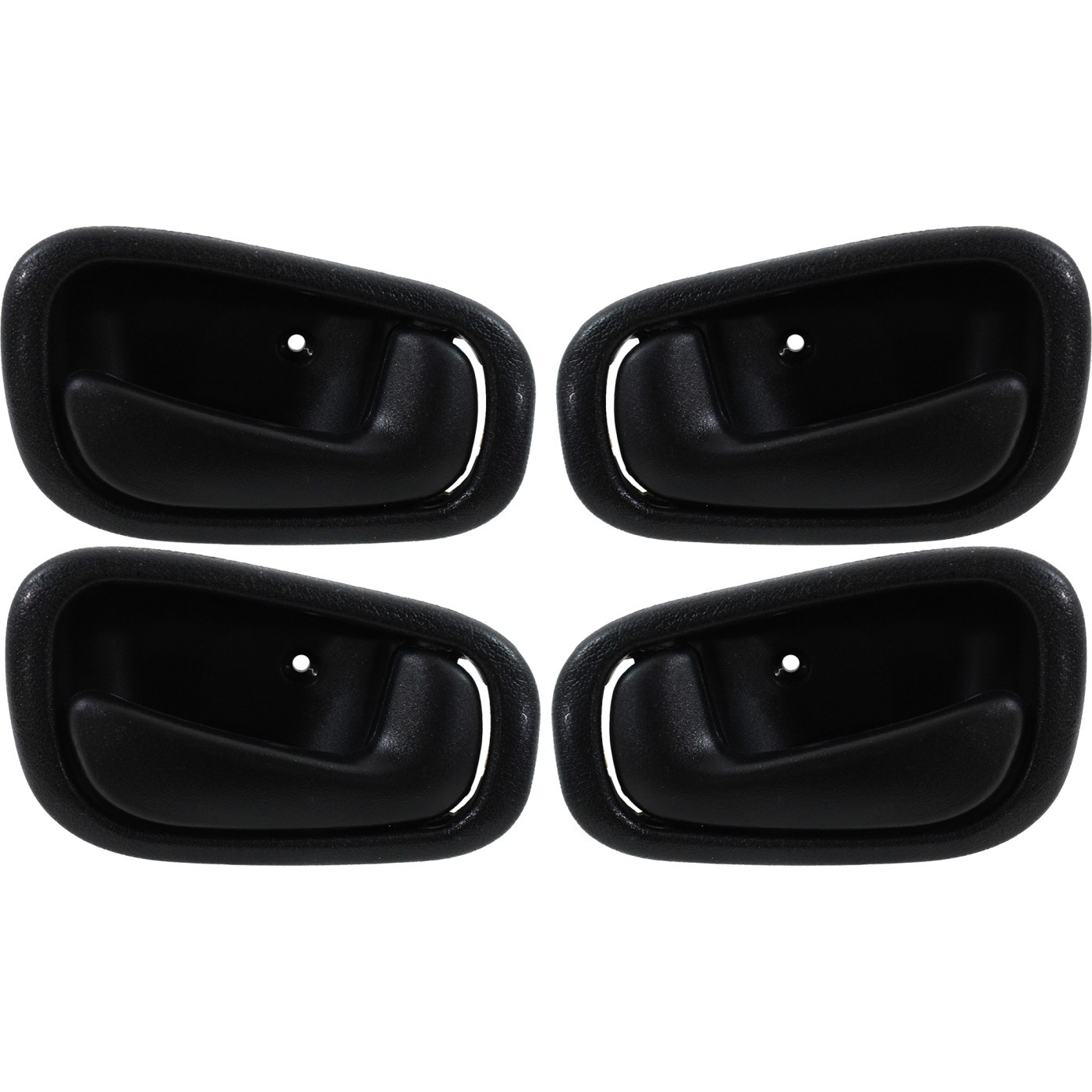 Interior Door Handle Black Front and Rear LH RH Side For 1998-02 Toyota Corolla