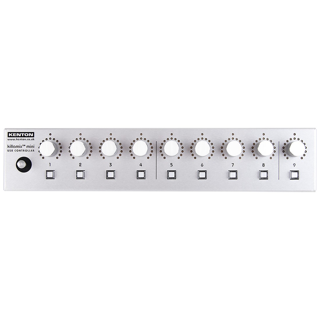 Kenton Killamix Mini USB MIDI Controller with Detented Encoders (Demo Deal)