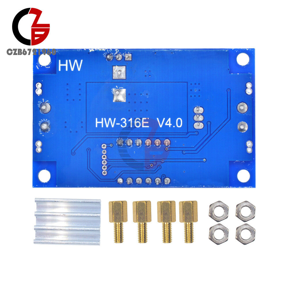 5A Adjustable Power DC-DC Step-down Charge Module LED Driver With Voltmeter