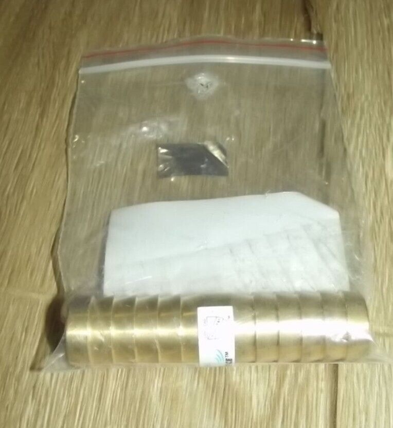 Yellow Brass Insert Coupling, Barbed Ends, 1/2-In. -IC50NL H31