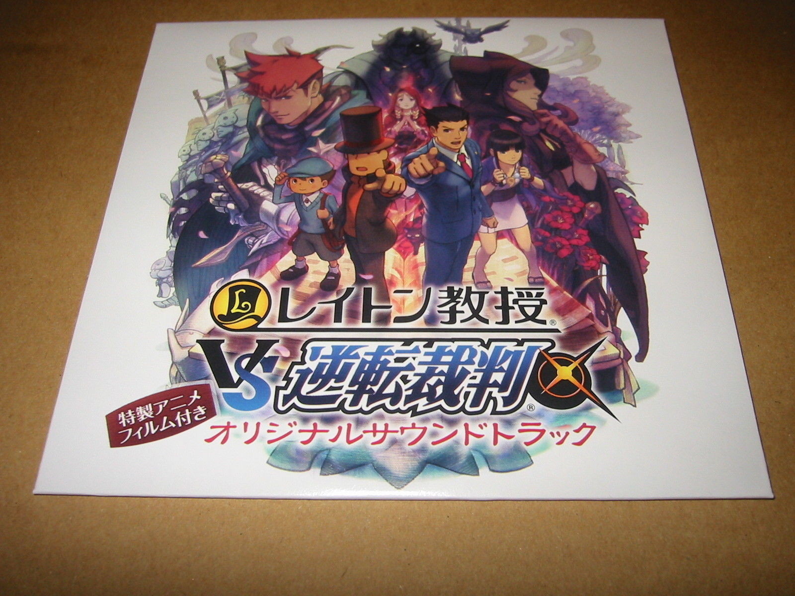 Professor Layton VS Gyakuten Saiban [Ace Attorney] Original SOUNDTRACK,CD