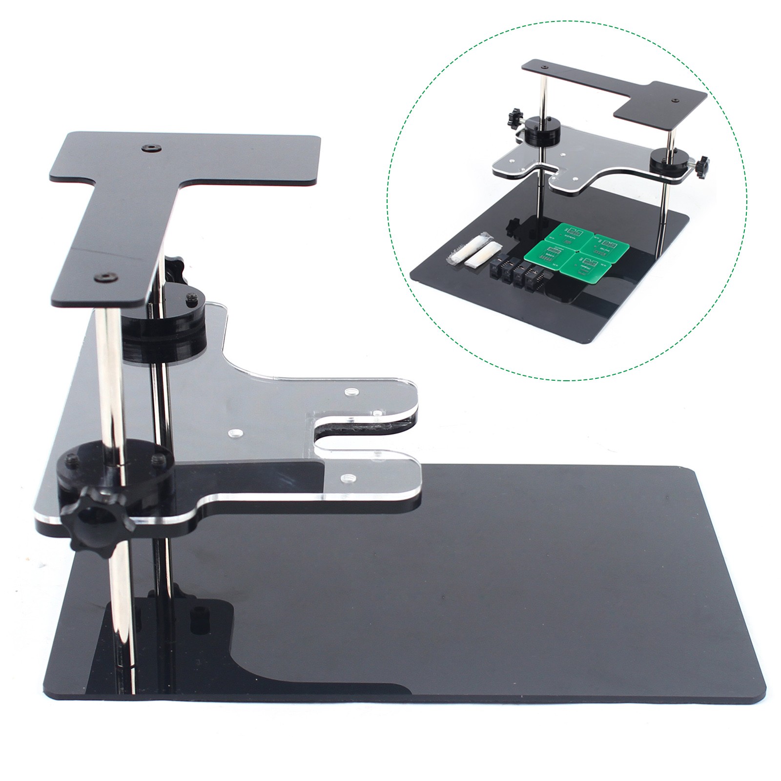 BDM Frame with Adapters Set Fit For Fgtech And Bdm100 Programmer Tool NEW