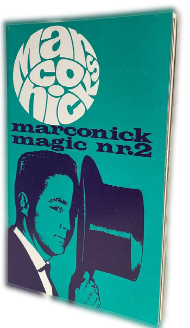 MARCONICK MAGIC BOOK #2 Booklet Stage Close Up Tricks Silk Rings Rope Dove Coins