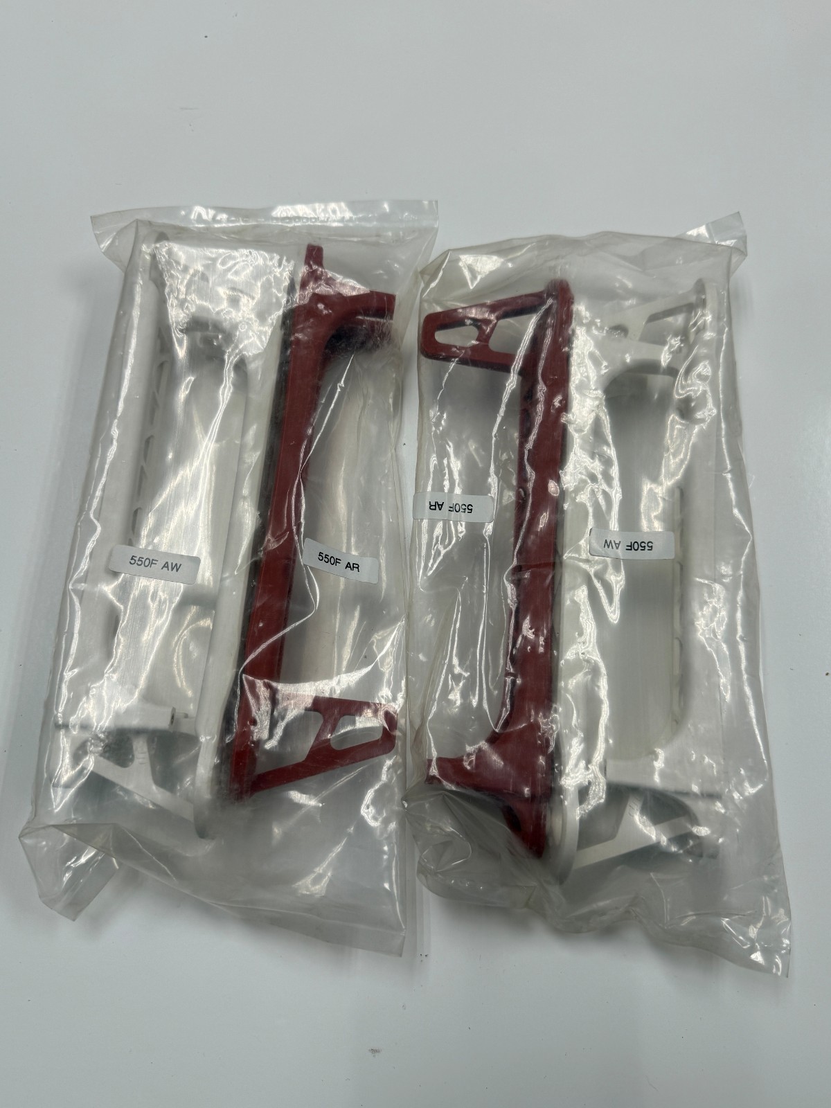 New DJI Flame Wheel F450 F550 Replacement Arms Set of 4 Red & White Drone Frame