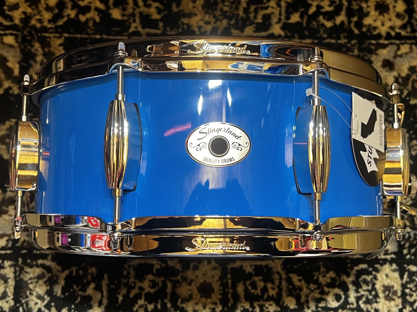 Slingerland 5.5" x 14" Studio King Snare Drum - Lunar Blue Lacquer