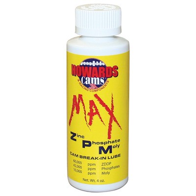 Howards 99000, One Assembly Lubricant 4 oz Bottle Max ZPM Camshaft Break-In
