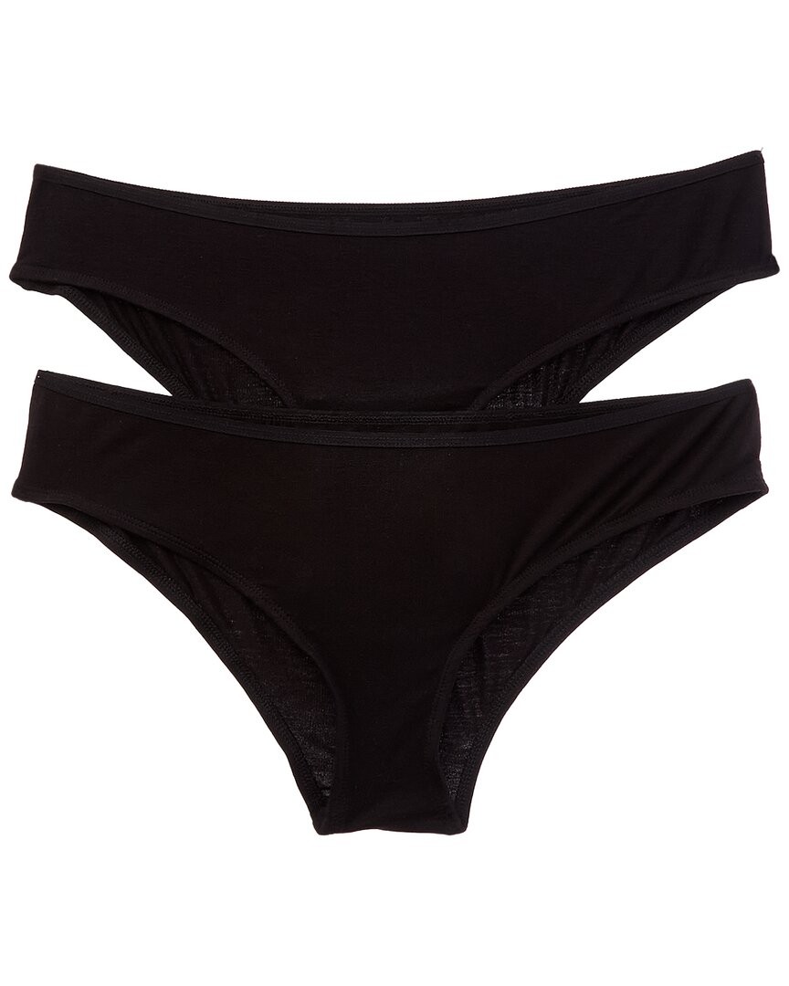 Bamboo Set Of 2 Essential Hipster Women's Black L
