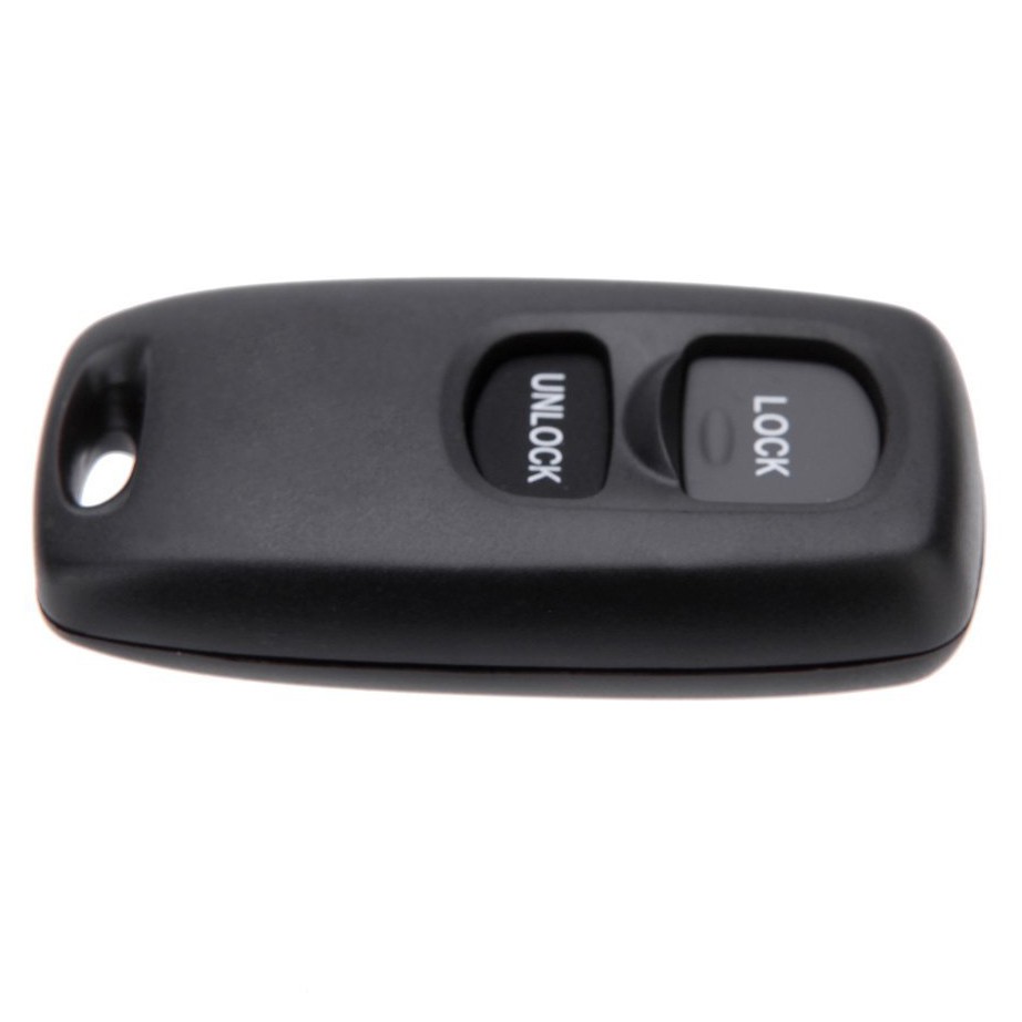 Uncut Key Replacement 2 Button Keyless Entry Remote Key Fob Case and9450
