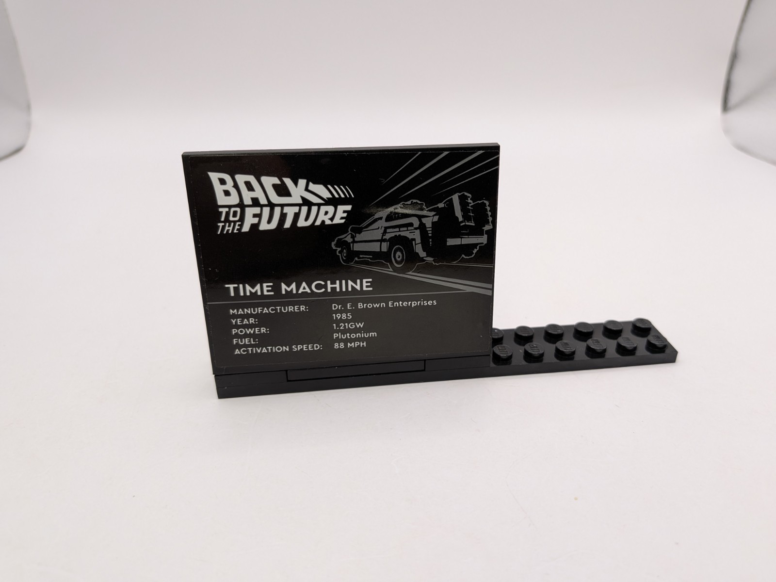 LEGO Icons: Back to the Future Time Machine (10300) - Incomplete Please Read
