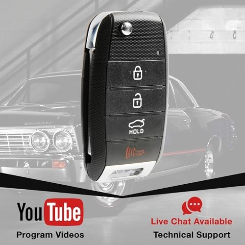 Keyless Entry Remote Key Fob Smart Replacement for 2016 2017 2018 2019 2020 One