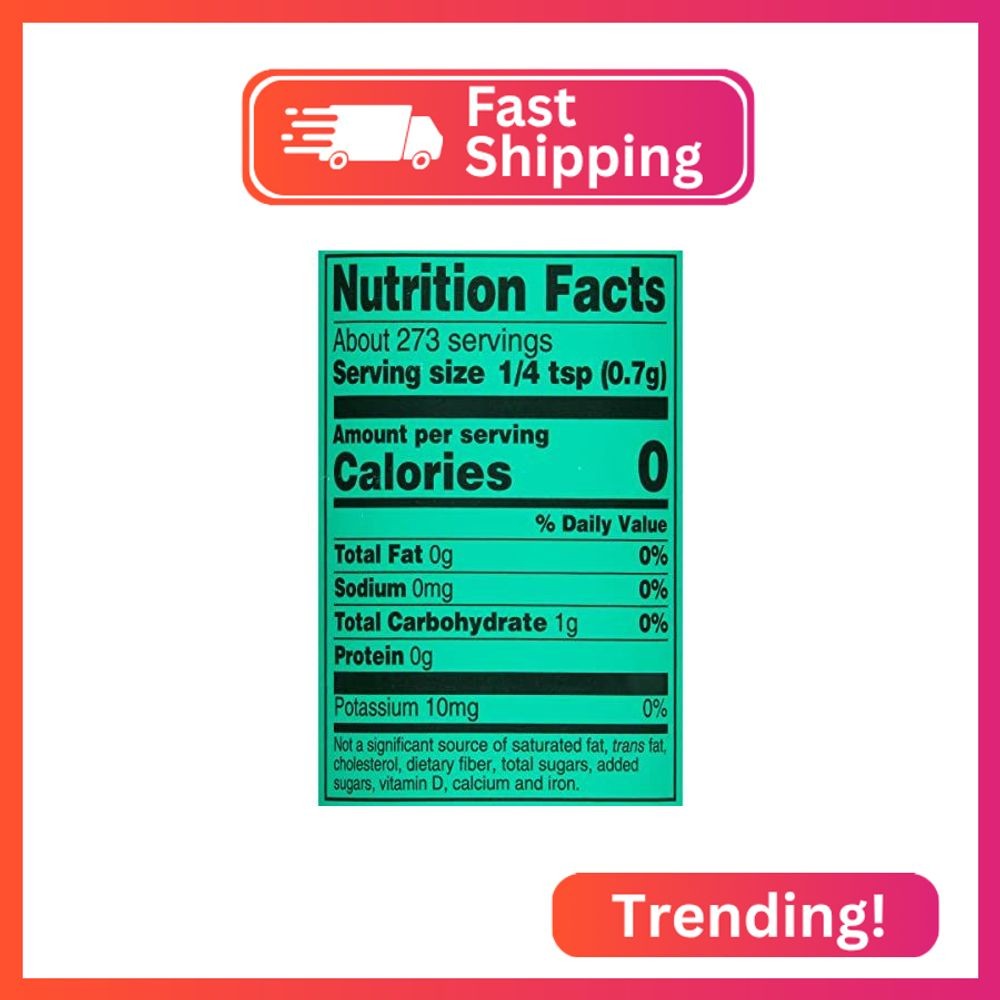 Dash Salt-Free Seasoning Blend, Garlic & Herb, 6.75 Ounce
