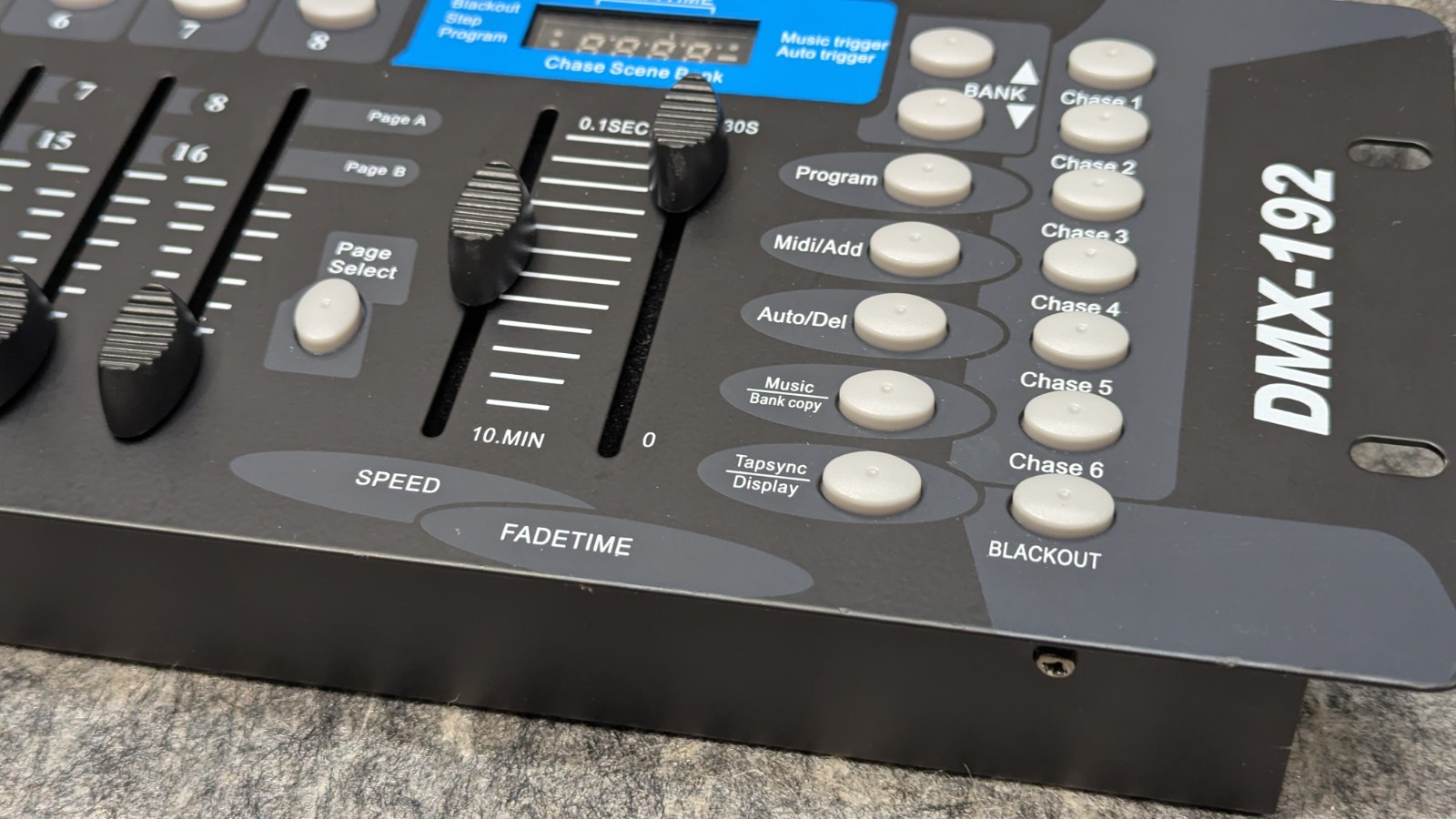 SHEDS DMX512 Controller DMX Lighting Controller DMX 192 Stage Light Controller