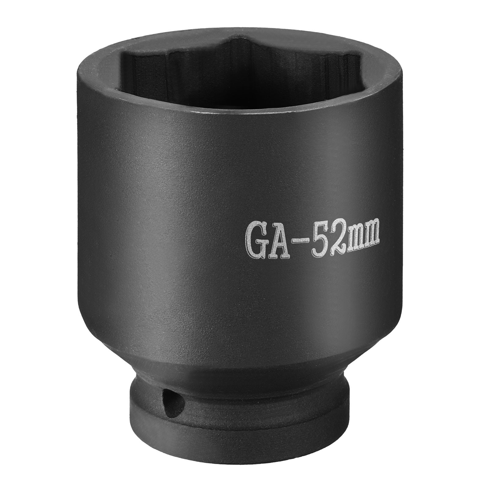 1 Inch Drive 52mm 6 Point Impact Socket Chromium Vanadium Steel