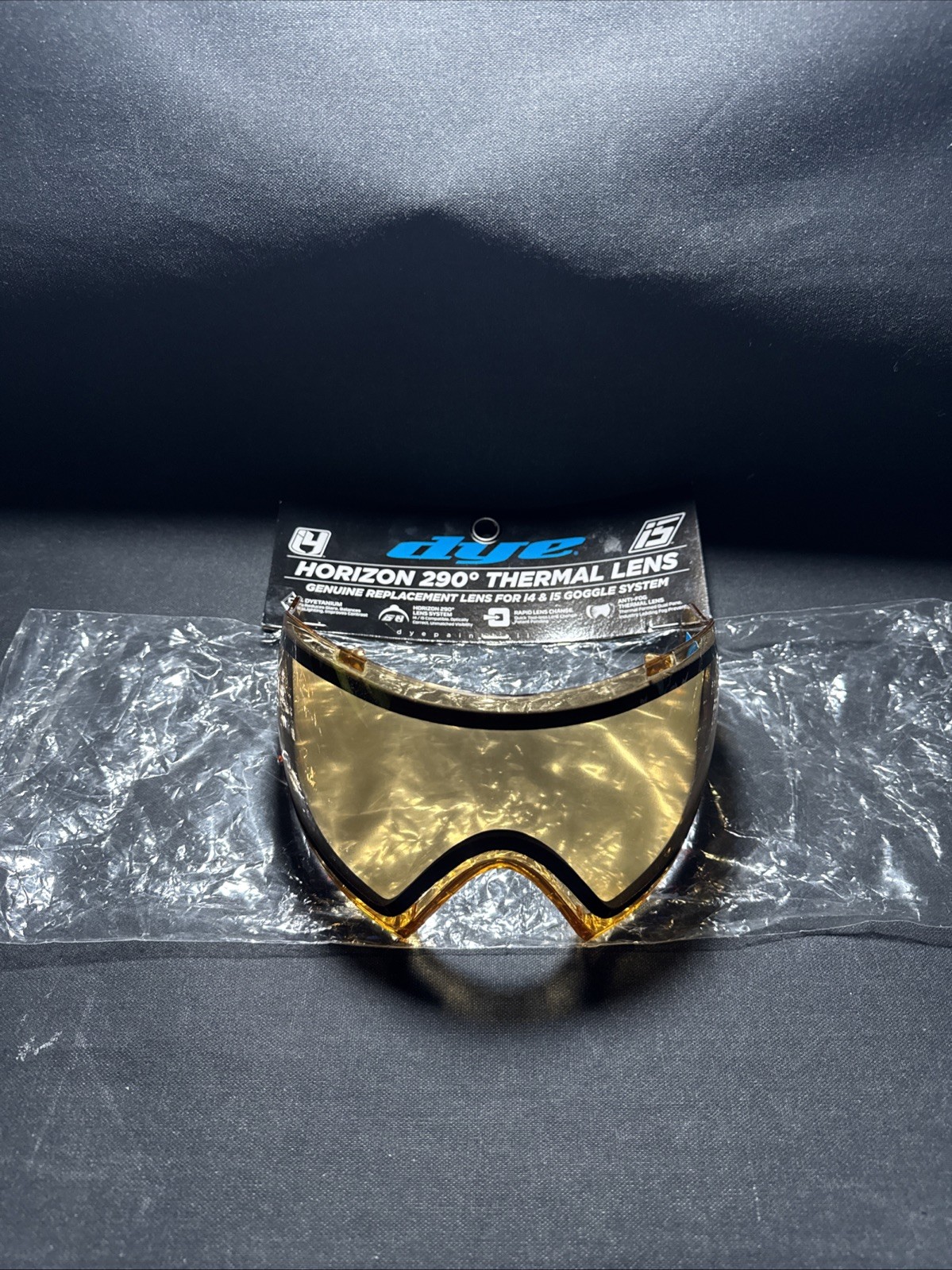 DYE i4 & i5 Thermal Lens Anti Fog Dual Pane Paintball & Airsoft Lens Open Box