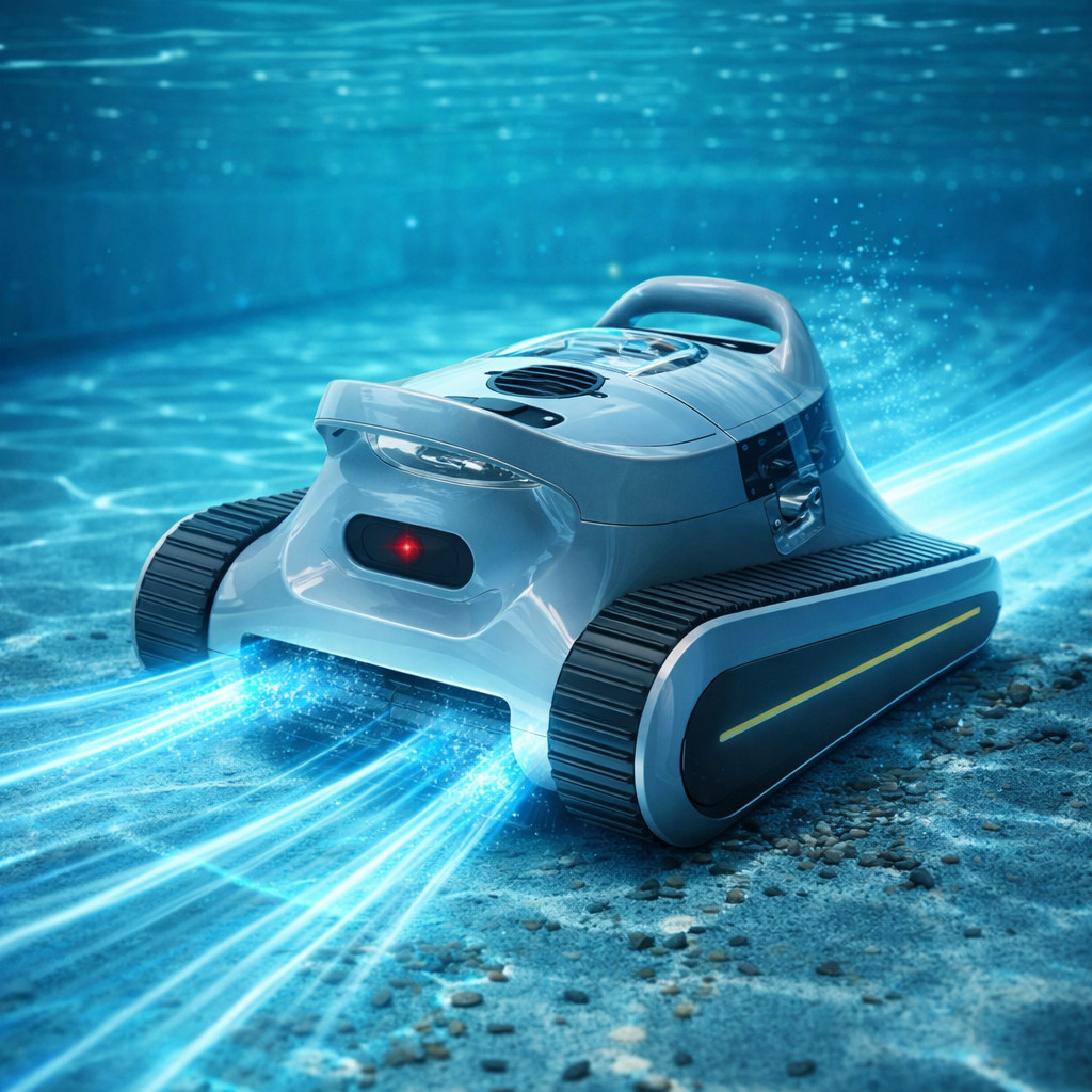 New Pool Vaccum 3 Modes Automatic Pool Cleaner for Inground & Above-Ground Pools