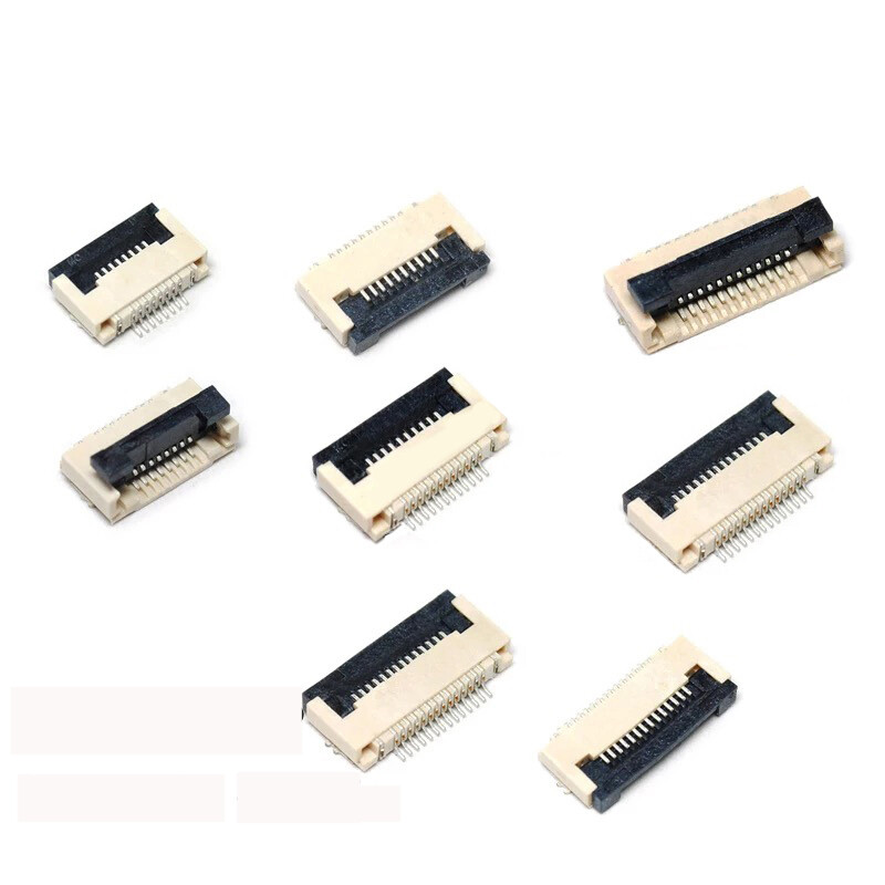 0.5mm Pitch 4 - 60Pin FPC FFC Connector Socket Flat Cable Bottom Contact