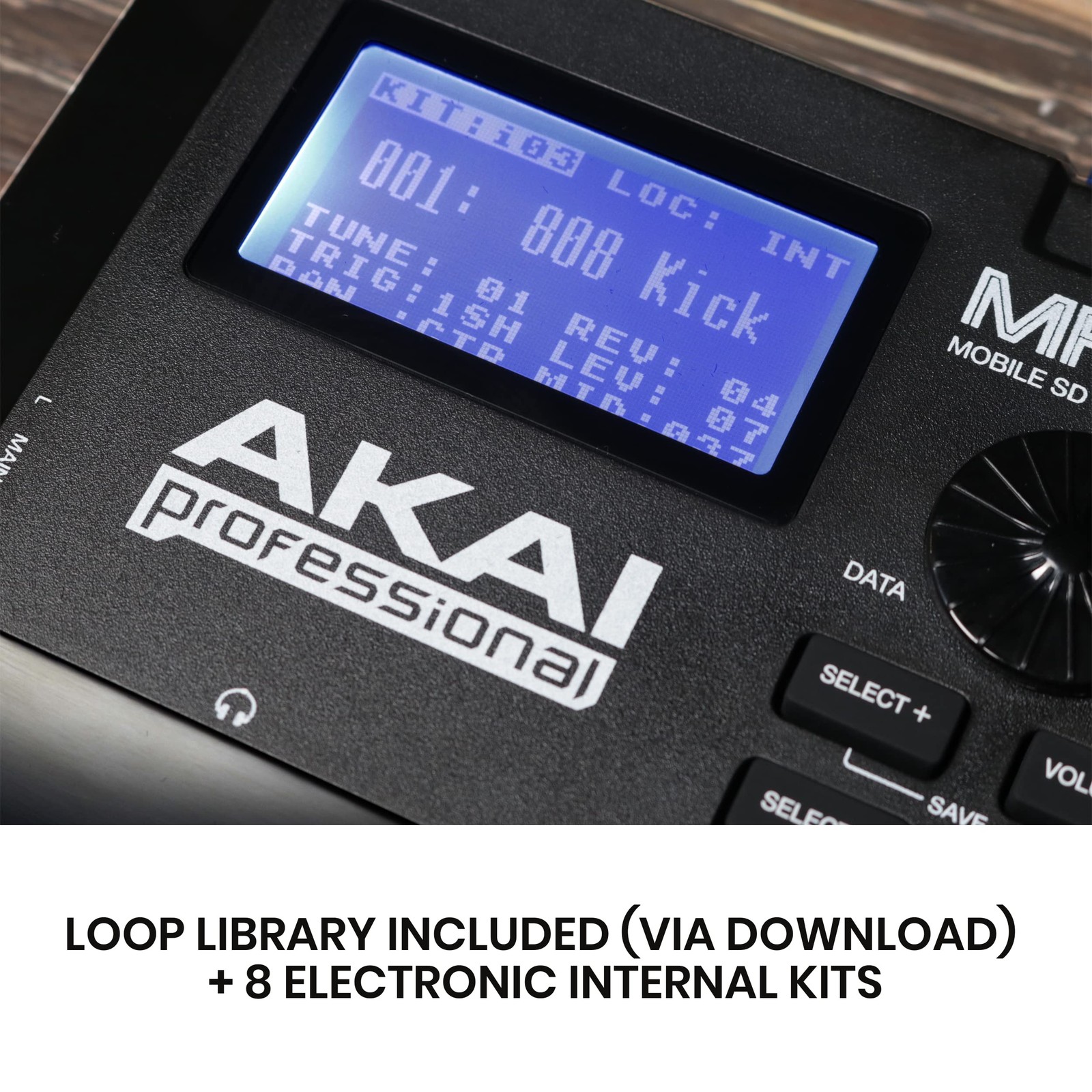 AKAI Professional MPX8 - Portable Sample Pad Controller With 8