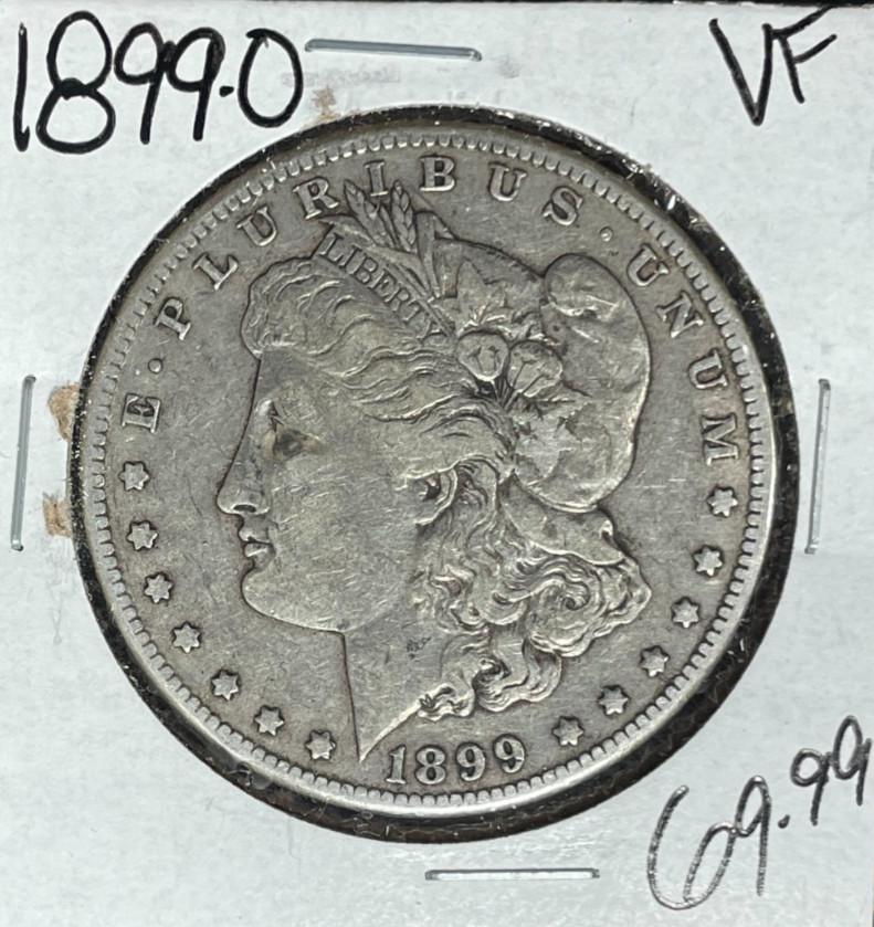 1899-O MORGAN SILVER DOLLAR - VF  ~ NICE COIN ~ 90% SILVER