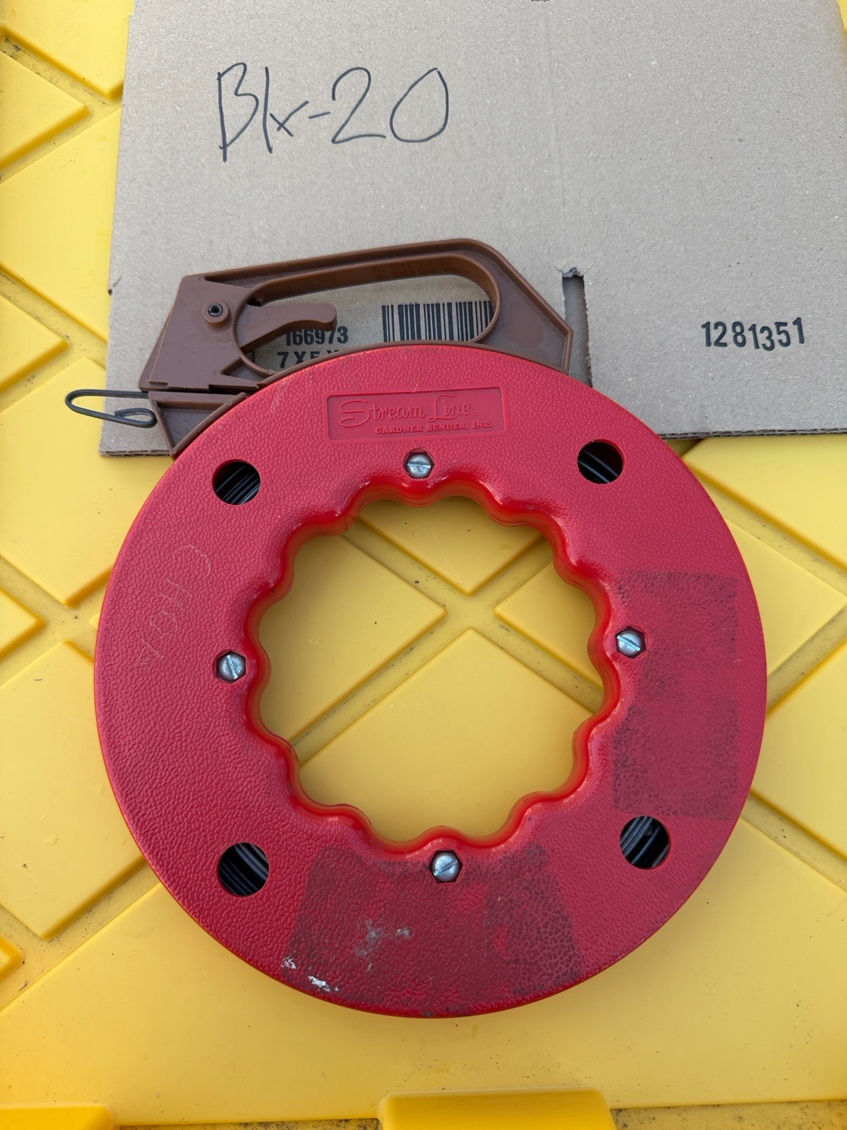 GB GARDNER BENDER Steel Fish Tape, Stream Line, Wire Puller