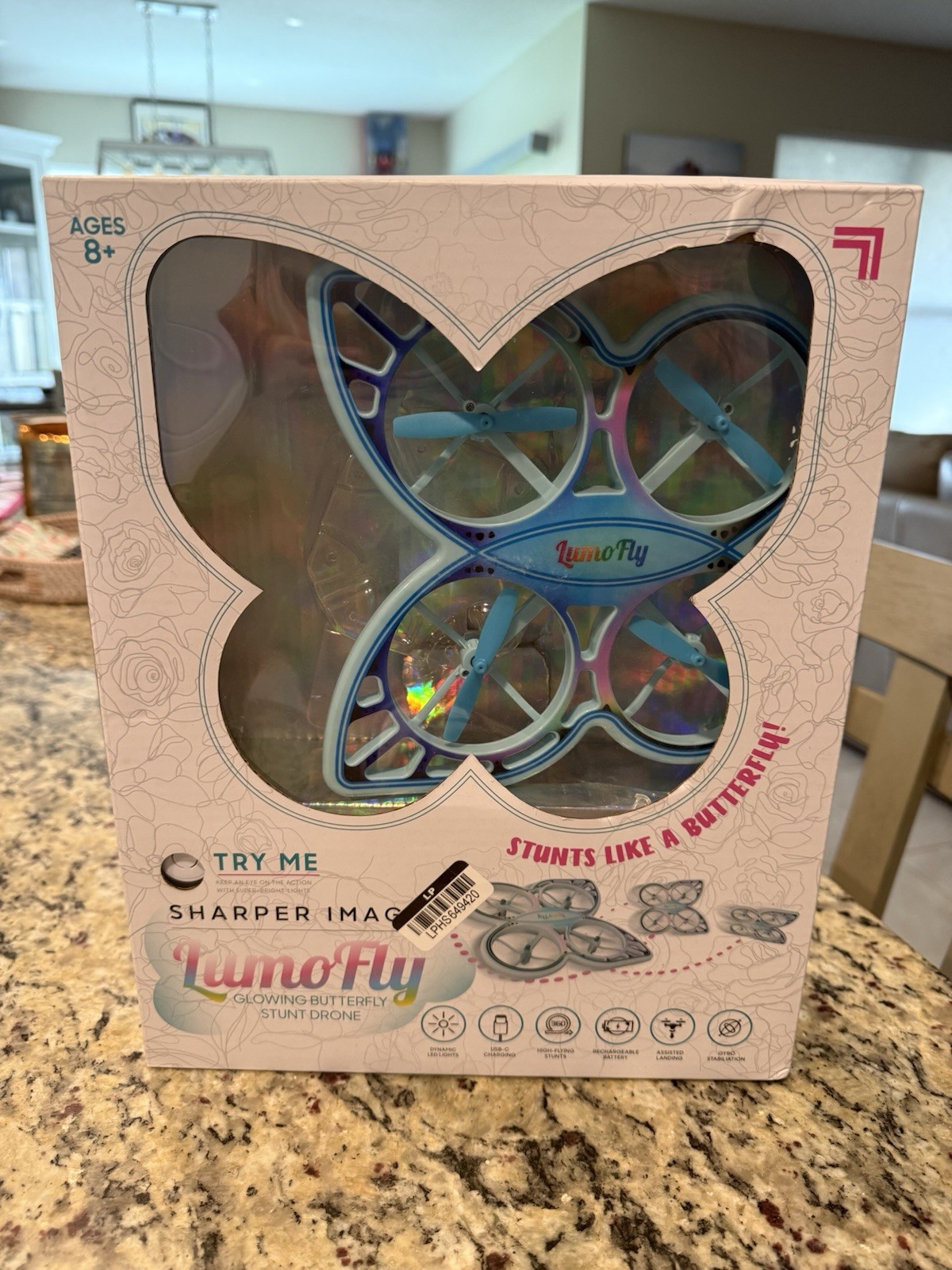 Sharper Image Lumo Fly Drone New