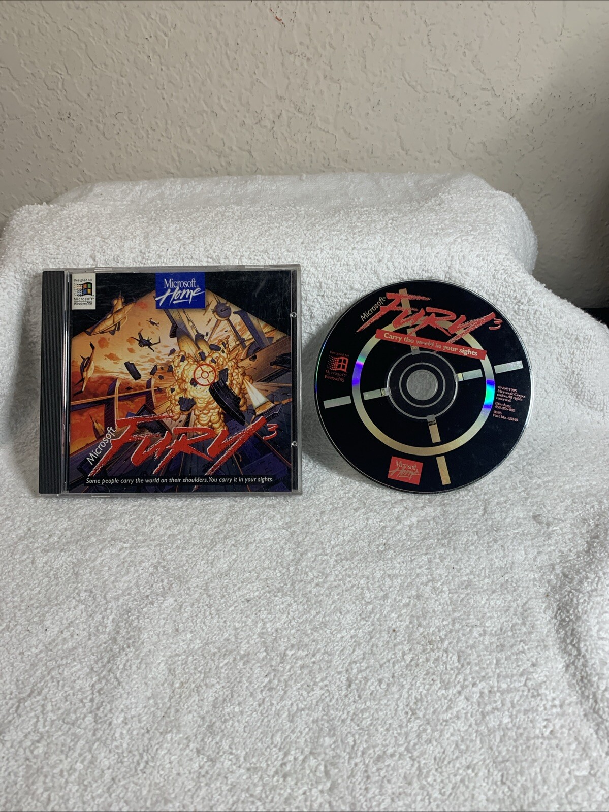 Microsoft Home Fury 3 PC Video Game 1995 Complete Booklet Tested More In Store