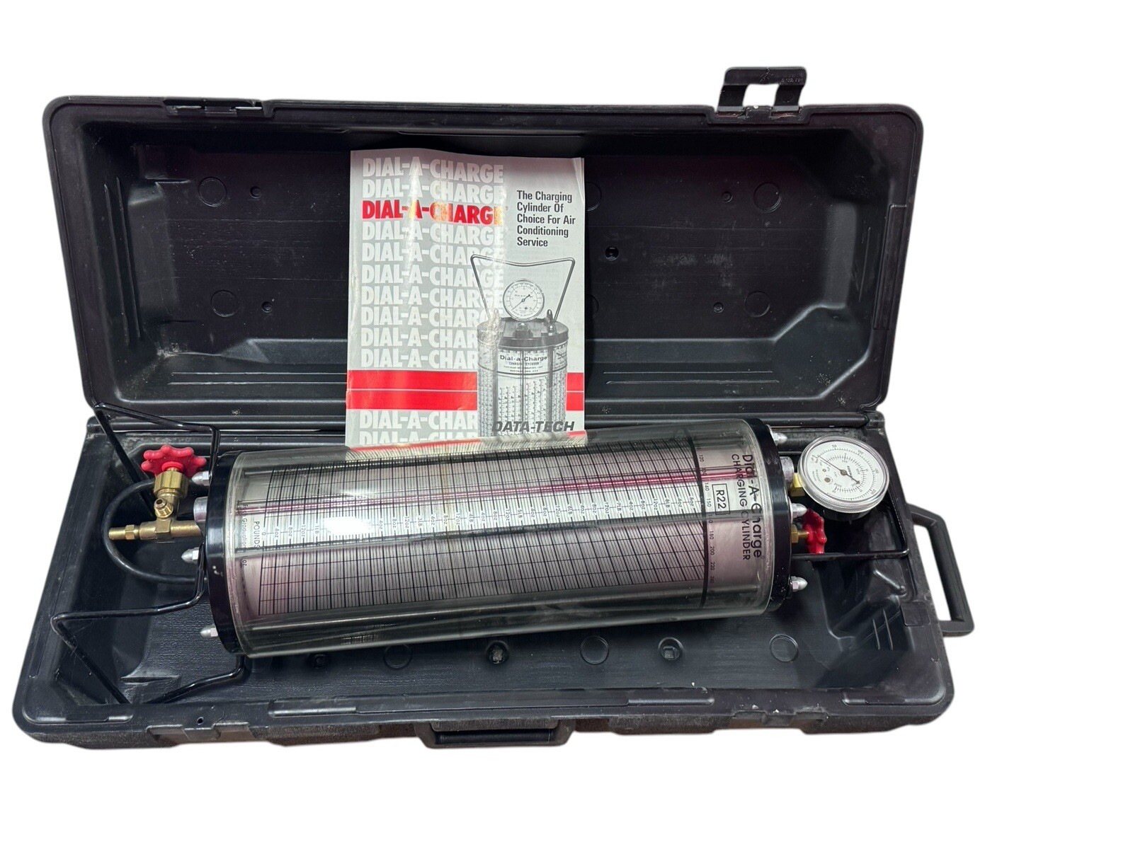 Robinair 43808B Dial a Charge 10 Lbs Heated Refrigerant Charging Cylinder