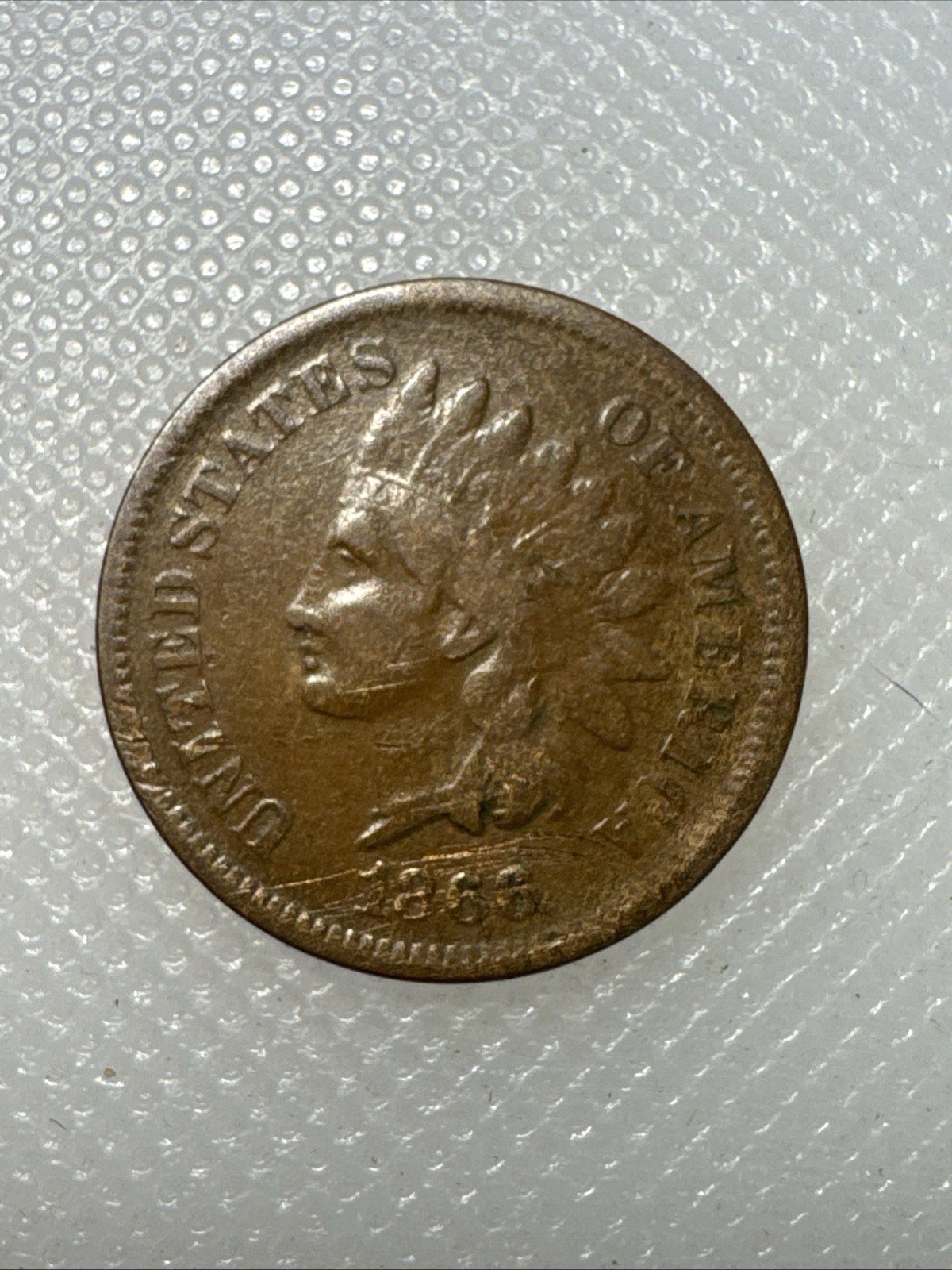 1866 Indian Head Cent U7