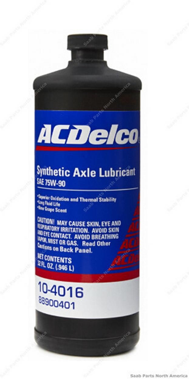Synthetic Axle Lubricant For 1986-1989 Saab 900 88900401-AA Genuine OEM