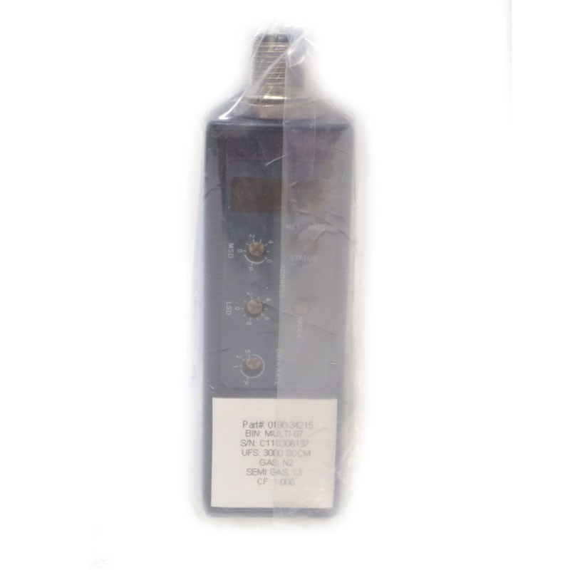 Aera PI-98 Mass Flow Controller 0190-34215 Digital MFC (N2/3000cc) C-Seal + Cert
