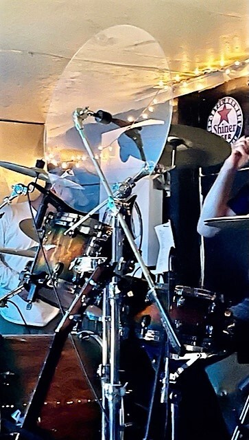 Crystal Clear Acrylic Baffle Cymbal Shields Sound Barrier