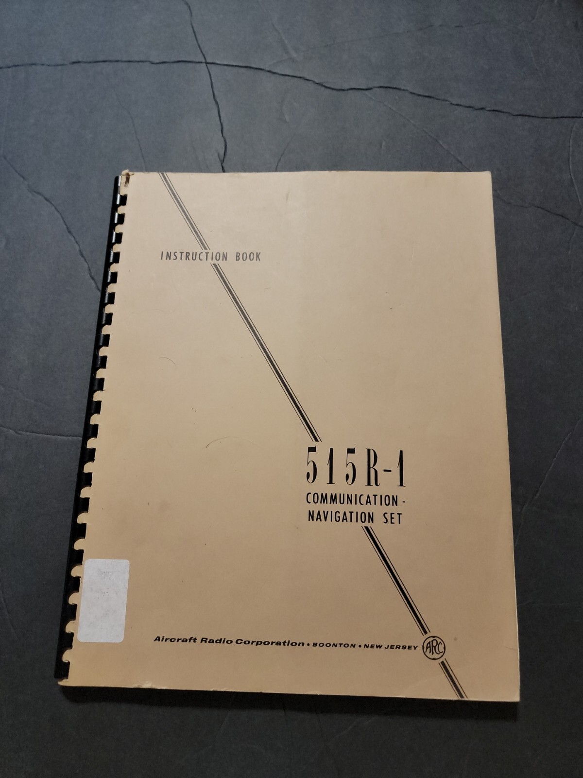515R-1 Communication-Navigator Set Aircraft Radio Manual
