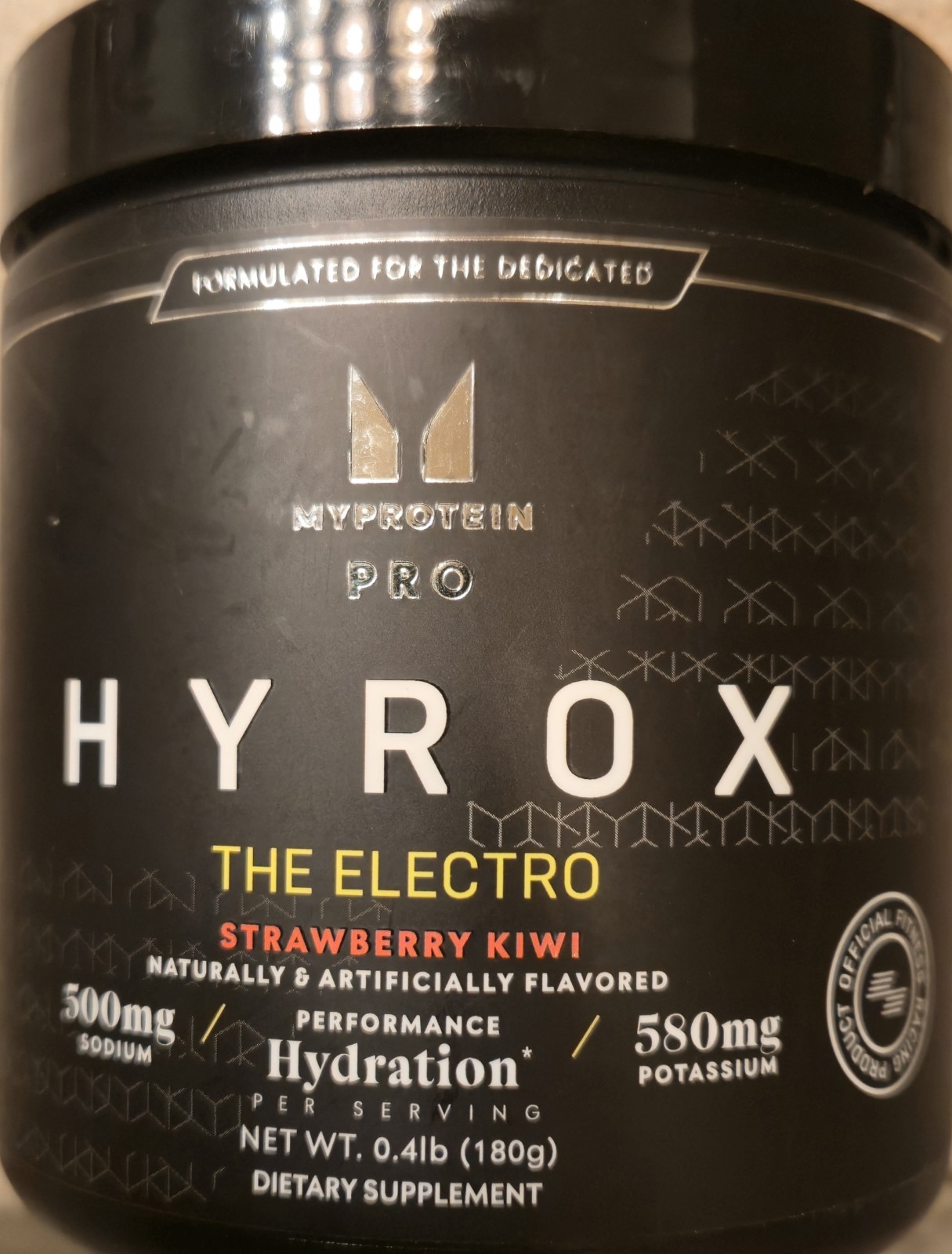 Myprotein Pro HYROX ELECTRO 8oz ( 30 Servings ) Strawberry 🍓 Kiwi 🥝 Flavor