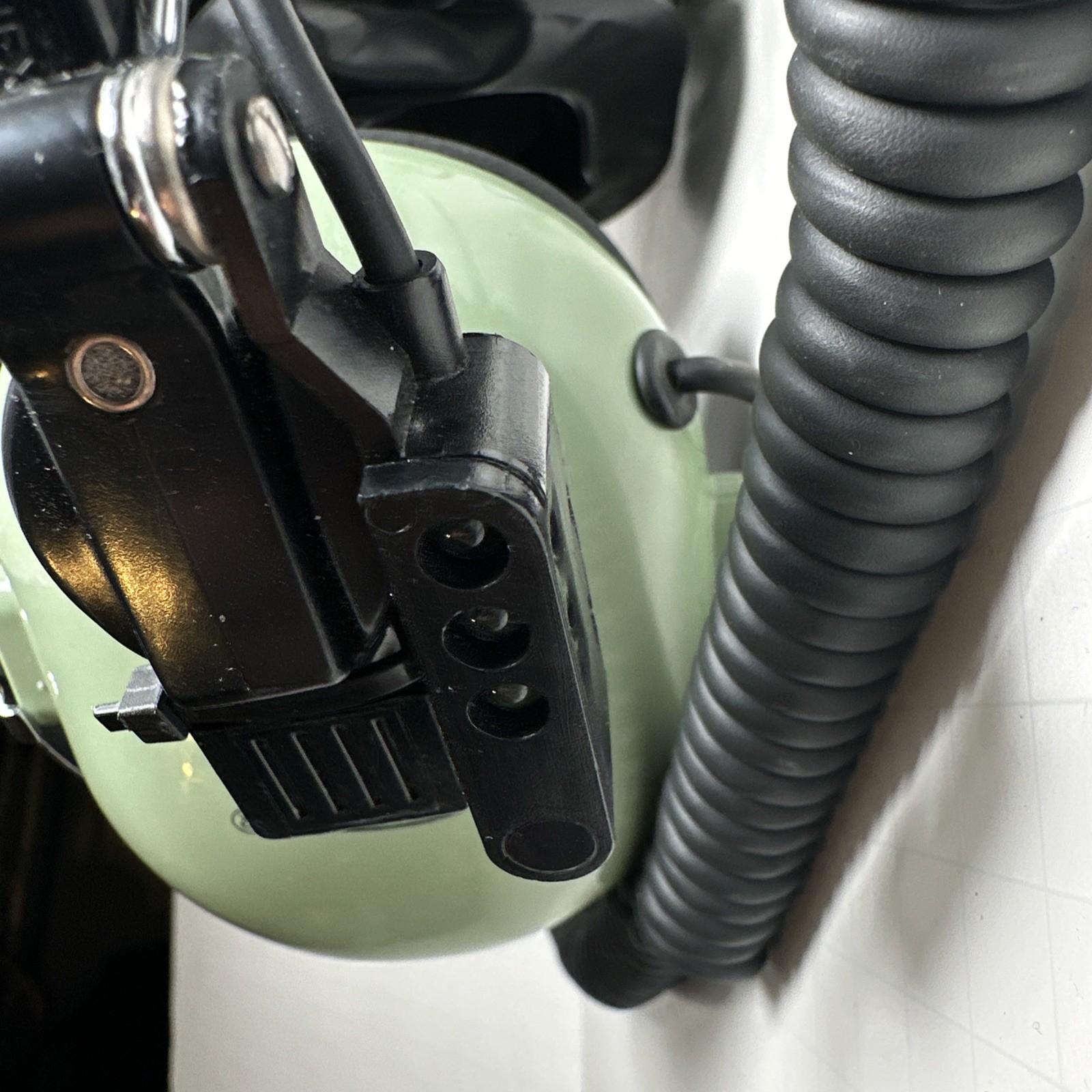 DAVID CLARK H10-76 AVIATION HEADSET UNTESTED PILOT For Parts untested