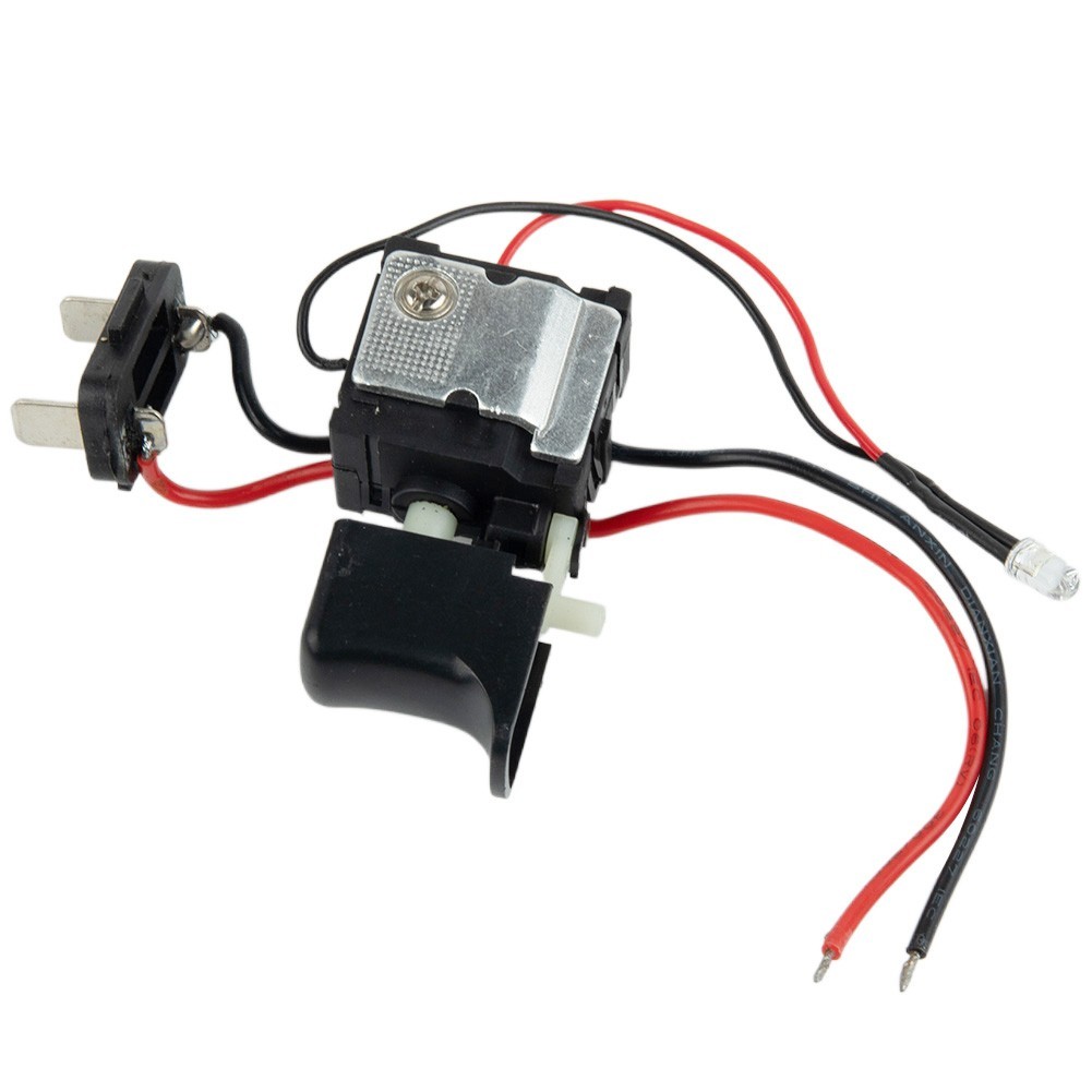 Trigger Switch 1Pc 7.2 V - 24 V Convenient For Usage Plastic And Metal