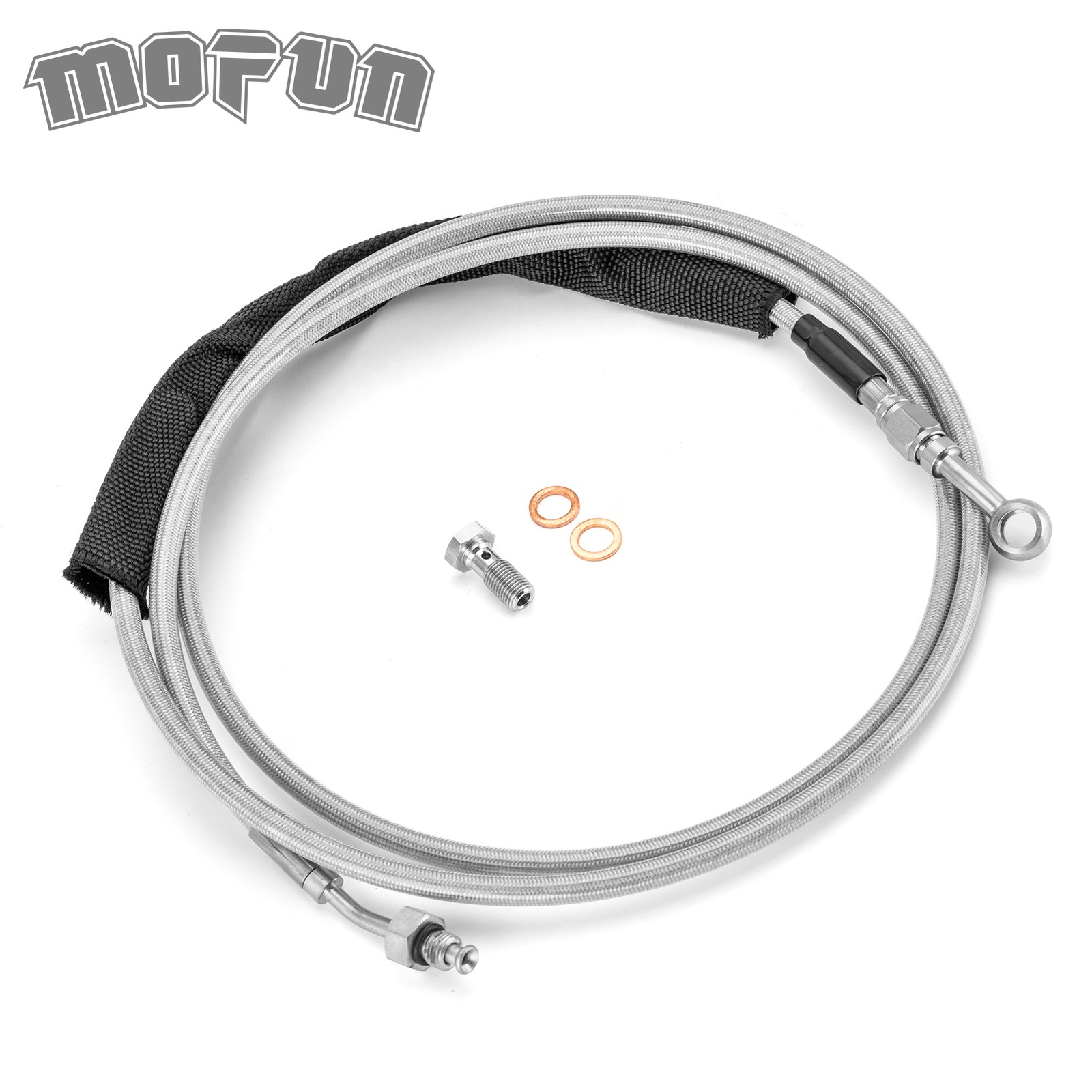 76" Hydraulic Clutch Line 12"-14" Bar For HD Touring Softail 37200129 11321592