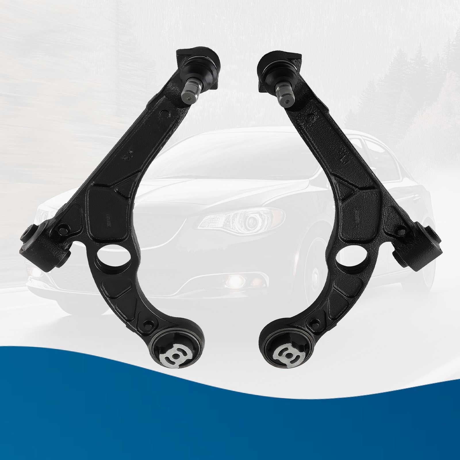Front Lower Control Arm w/Ball Joints Assembly for Chrysler 200 2015-17 MS251202