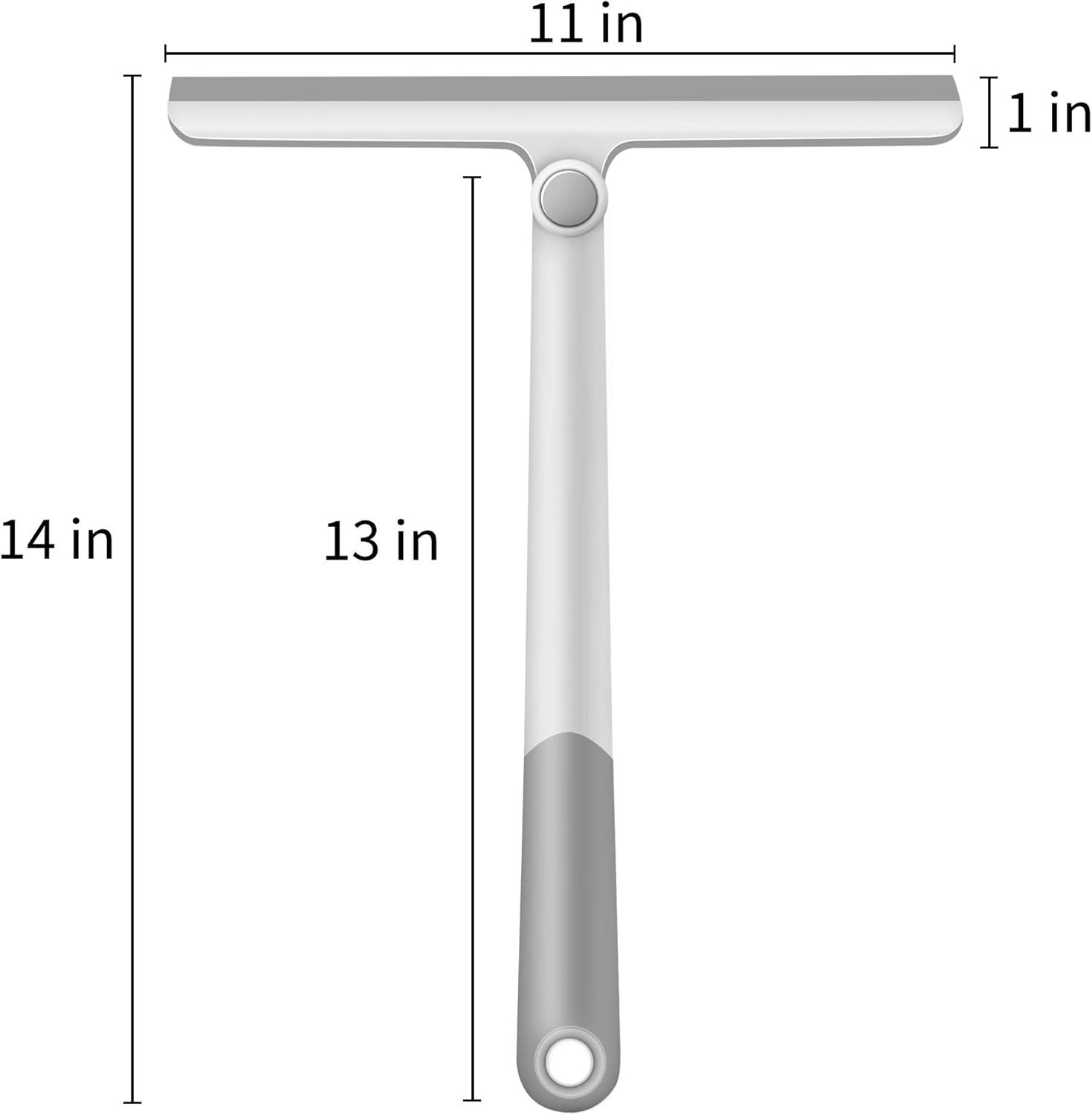 WONDAY Shower Squeegee for Glass Doors, 2 Pack