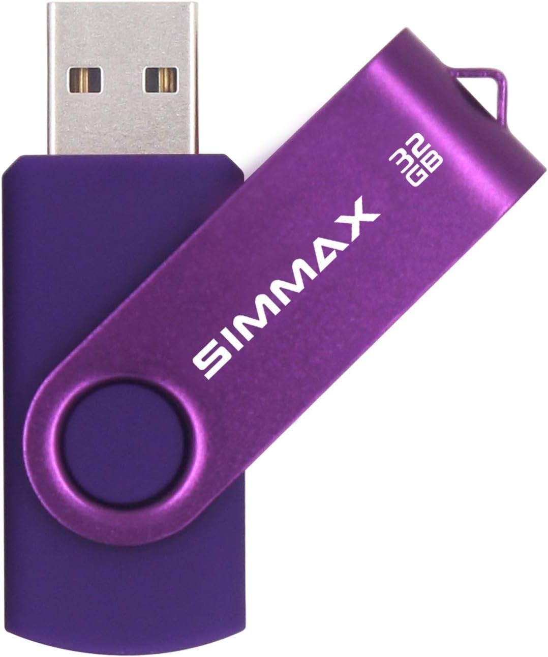 Elegant 32GB USB 2.0 Swivel Thumb Drive - Lightweight Flash Storage Solution
