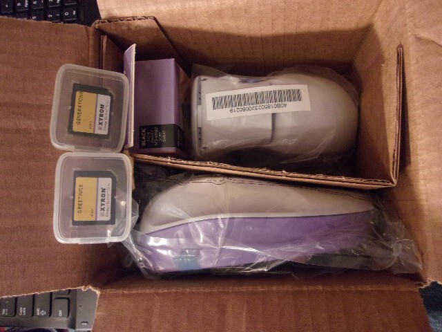 XYRON DESIGN RUNNER PRINTER KIT~NEW IN OPEN BOX~PRINT INK~INSTRUCTIONS~2 DISC~