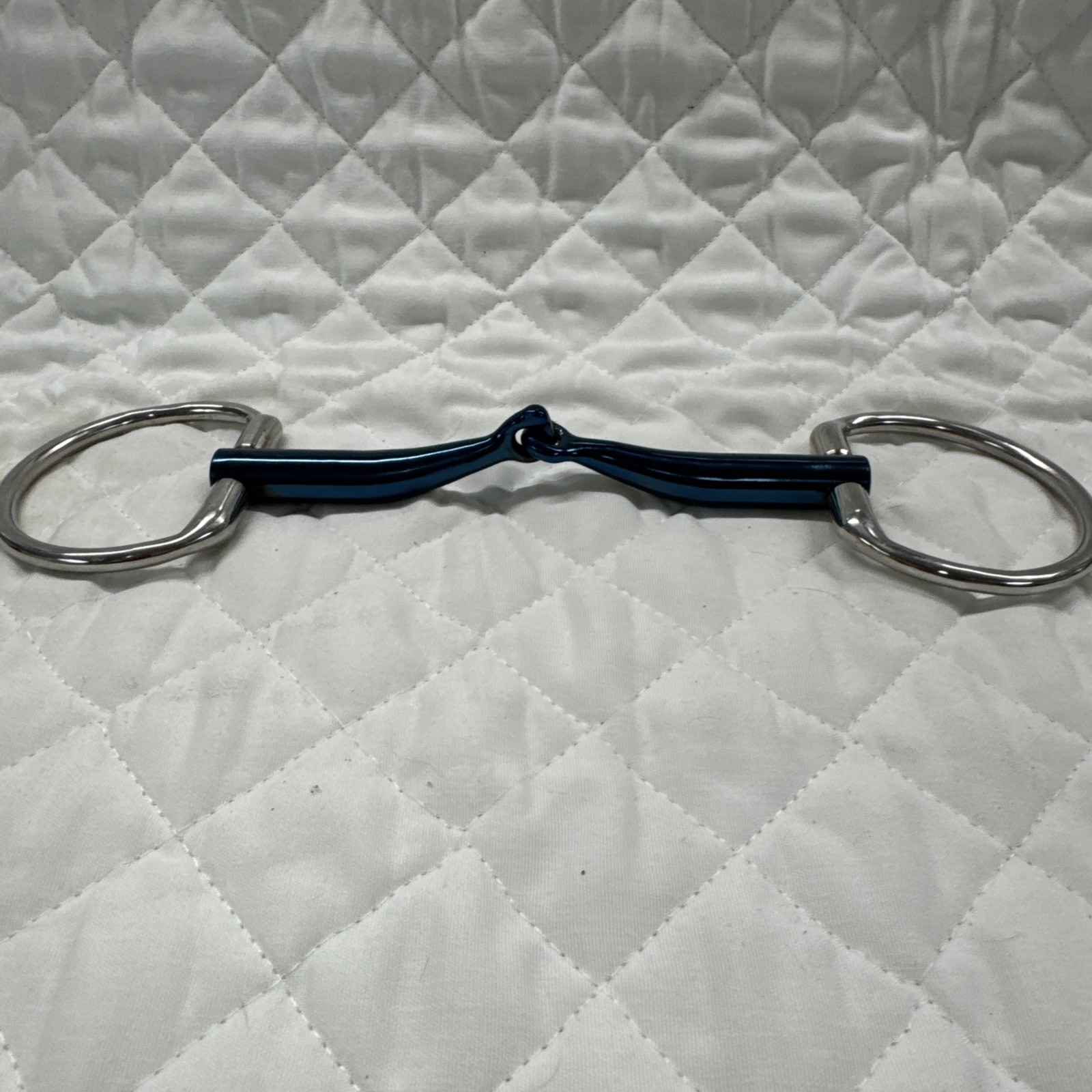 Fager Fixed Ring Snaffle Titanium Bit - 5.75"