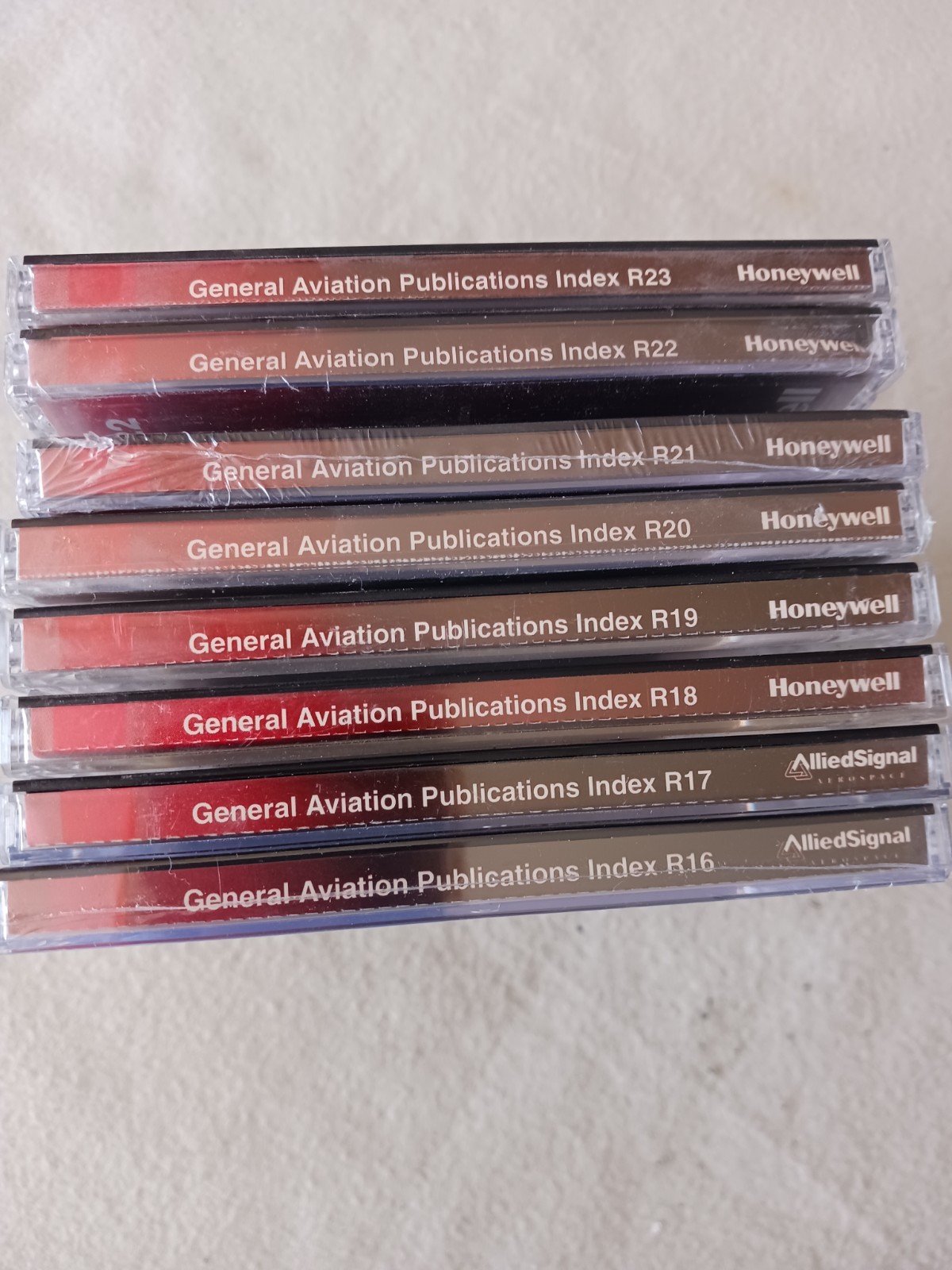 Honeywell General Aviation Publications Index CD-ROM 006-08007-0016 Thru -0023