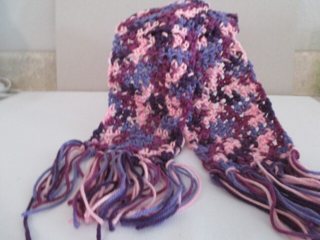 Handmade Crochet Winter Neck Scarf