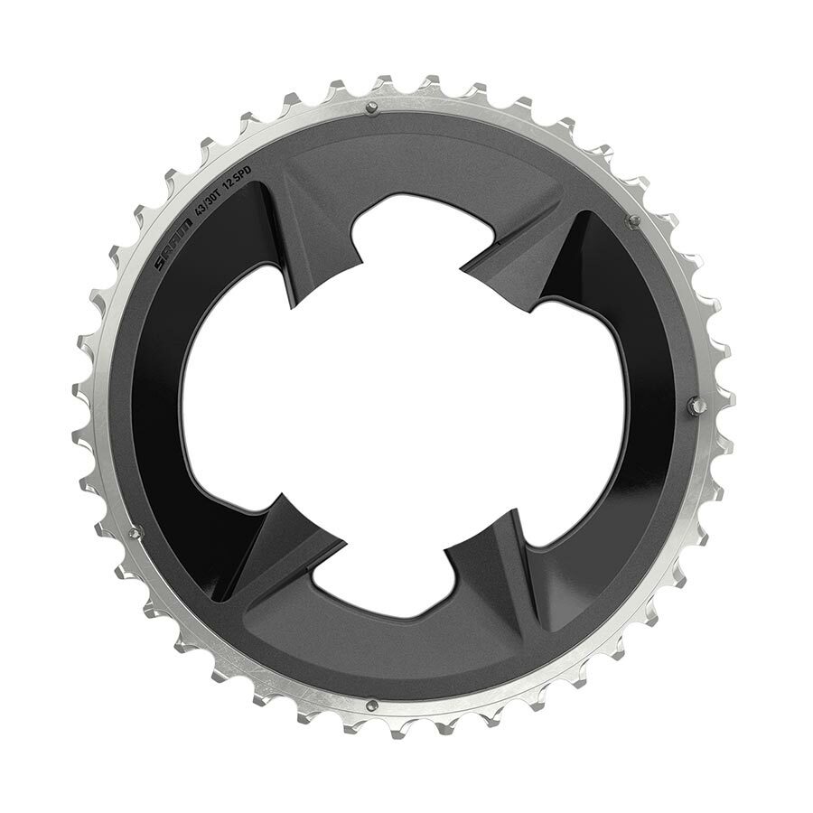 SRAM, Rival D1 Wide 94mm, Chainring, Teeth: 43, Speed: 12, BCD: 94mm, Bolts: 4,