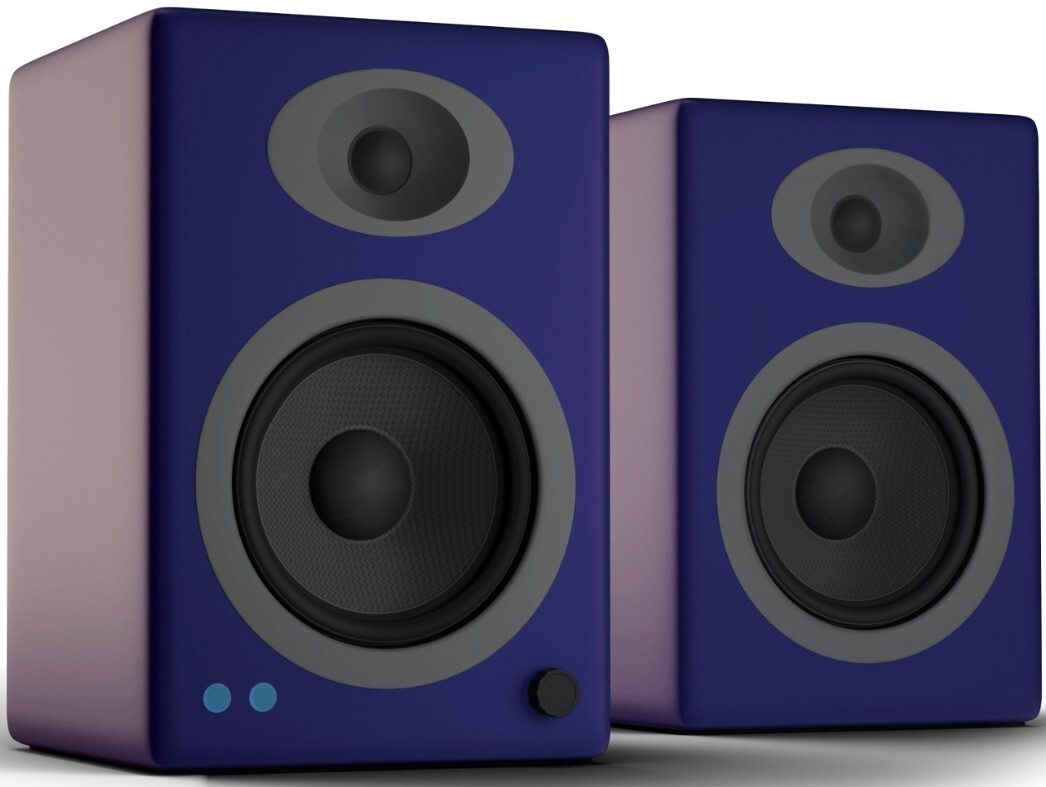 Audioengine A5+BT Wireless Matte-Blue Bookshelf Speakers AUTHORIZED-DEALER