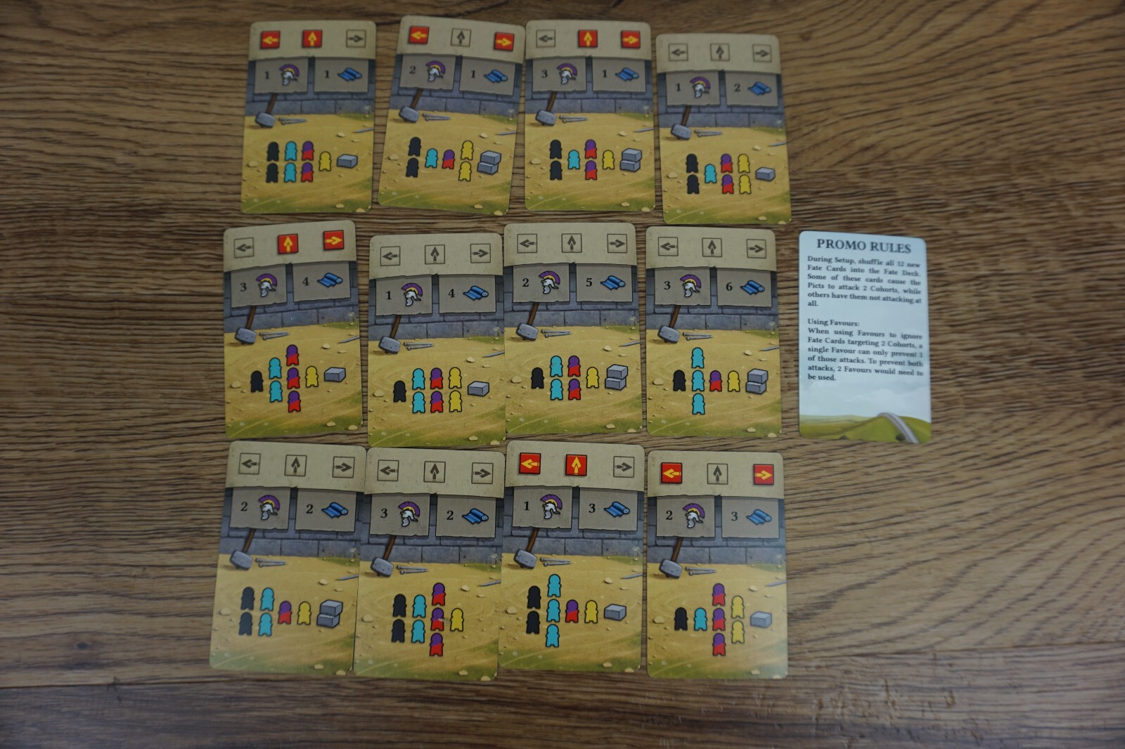 HADRIANS WALL - 12 Fate card promo pack