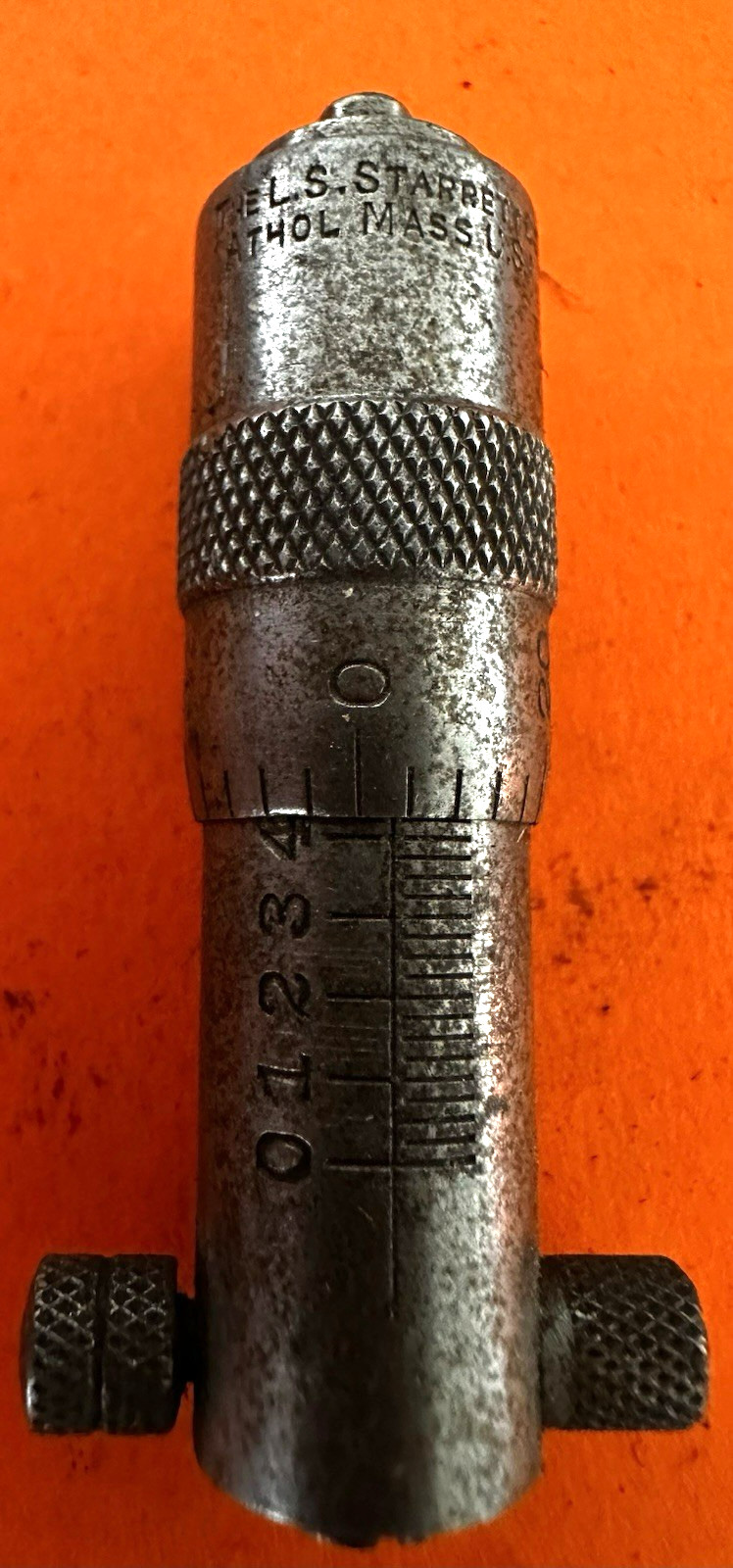 Starrett  Inside Micrometer HEAD ONLY .001" Vintage