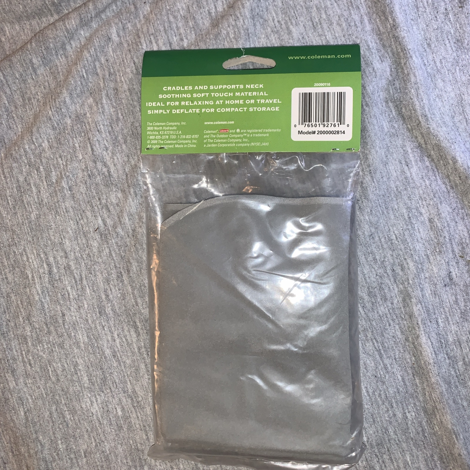 Coleman Inflatable Neck Pillow - New
